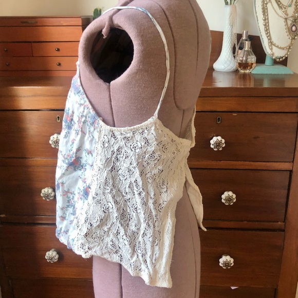 Floral open back Zara tank - Picture 2 of 4